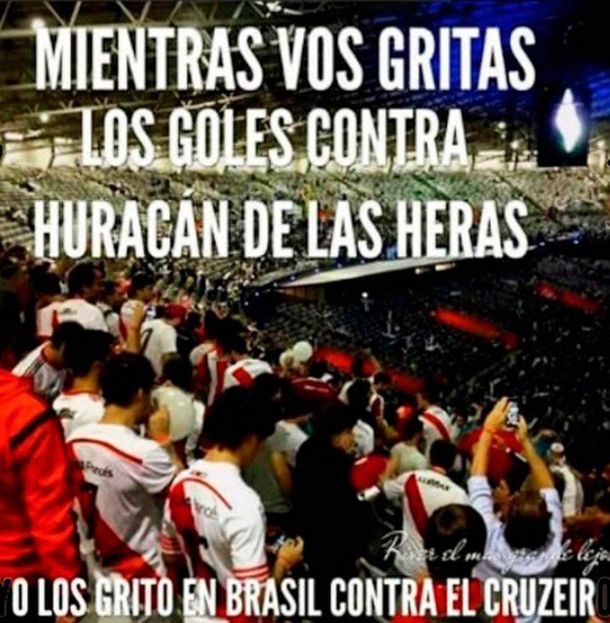 No podía faltar: River se ríe de Boca y Cruzeiro en las redes sociales