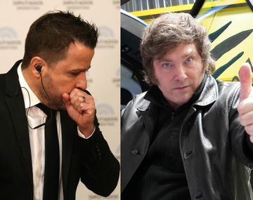 Martín Tetaz y Javier Milei.&nbsp;