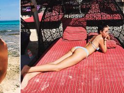 oriana sabatini y julian serrano lucieron sus lomazos en playa del carmen oriana sabatini y julian serrano lucieron sus lomazos en playa del carmen