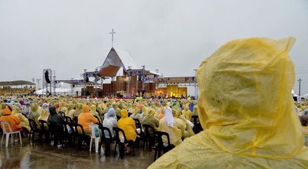 Las imágenes del papa Francisco en Filipinas