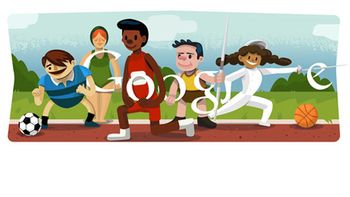 google cambio su logo para darle la bienvenida a los juegos olimpicos google cambio su logo para darle la bienvenida a los juegos olimpicos