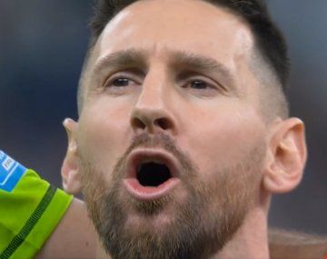 La emoción es total: así sonó el Himno Nacional Argentino en la final del Mundial