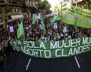 La marcha por el Día de la Mujer
