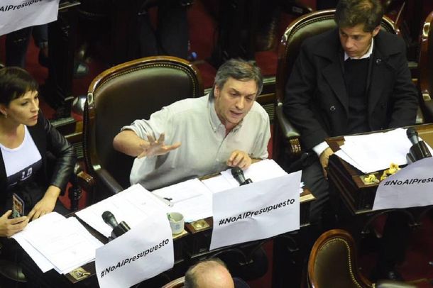 Máximo Kirchner criticó con fuerza al Presupuesto