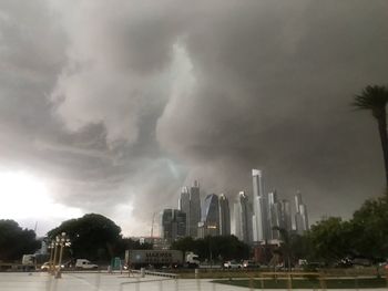 Tormenta en Buenos Aires - Crédito:&nbsp;@ComandoCarolita