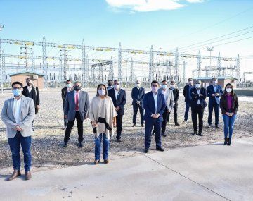 Darío Martínez puso en marcha mejoras de infraestructura eléctrica