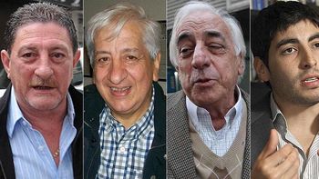 Omar Viviani (taxis), Julio Piumato (judiciales), Roberto Fernández (colectiveros) y Facundo Moyano (peajes) opinaron sobre el posible acuerdo con el Gobierno y la necesidad de un paro nacional. Omar Viviani (taxis), Julio Piumato (judiciales), Roberto Fernández (colectiveros) y Facundo Moyano (peajes) opinaron sobre el posible acuerdo con el Gobierno y la necesidad de un paro nacional.