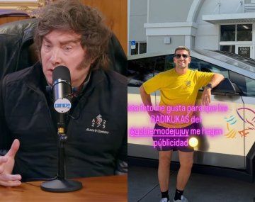 Javier Milei defendió al diputado del Tesla Cybertruck