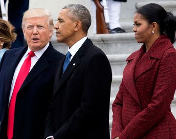 Racismo explícito: Trump publicó un video con los Obama caracterizados como monos