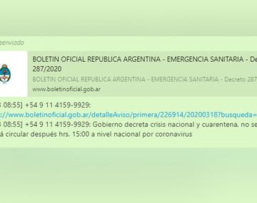 Allanaron el domicilio del supuesto hacker que viralizó un falso Boletín Oficial