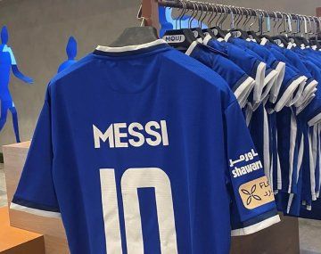 La particular camiseta de Messi que venden en Arabia Saudita: a qué se debe