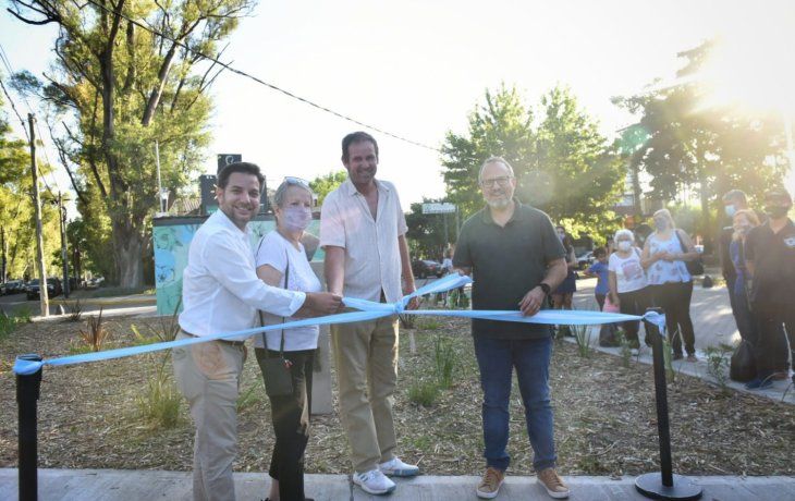 Valenzuela inauguró el Acceso Matienzo de Ciudad Jardín