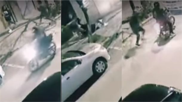 Neuquén: en 27 segundos un motochorro arrastró y robó a una chica