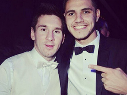 tras el anuncio de la renuncia, mauro icardi salio a bancar a messi tras el anuncio de la renuncia, mauro icardi salio a bancar a messi