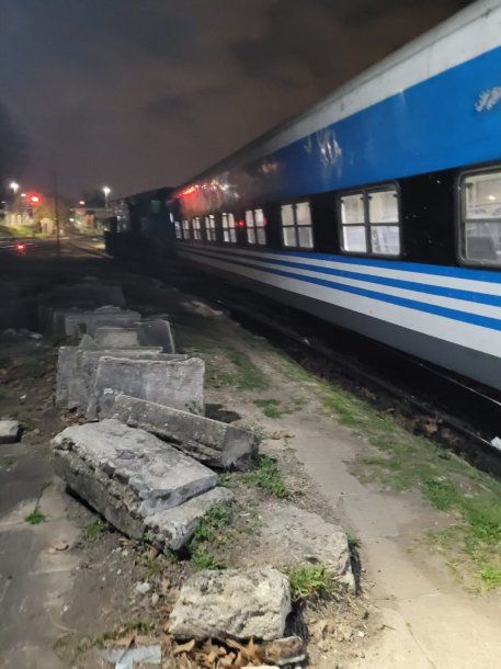 Descarriló un tren en la línea Mitre