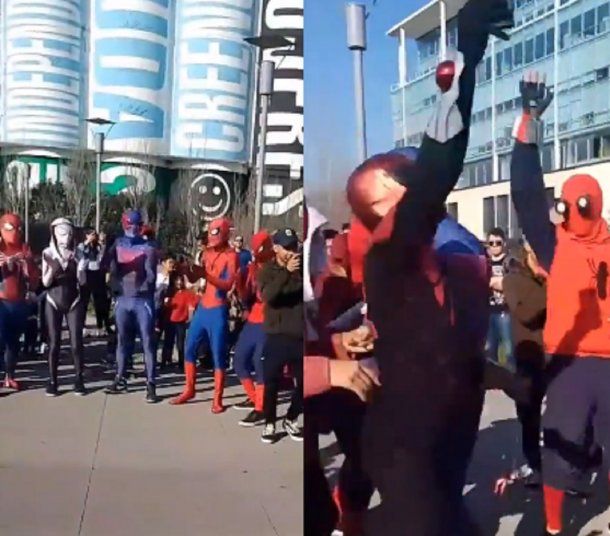 Viral: el pogo de spider-man al ritmo de Jijiji que es furor