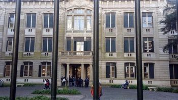 El colegio donde sucedió el intento de suicidio en La Plata El colegio donde sucedió el intento de suicidio en La Plata