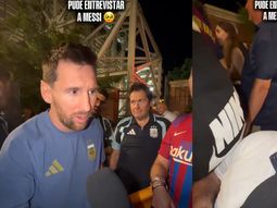 El enorme gesto de Messi con un periodista venezolano que conmovió a todos El enorme gesto de Messi con un periodista venezolano que conmovió a todos