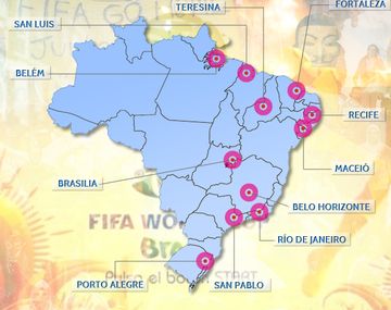 Mirá el mapa con todas las protestas de los manifestantes anti Mundial
