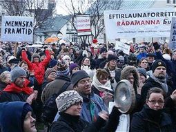 #panamapapers: multitudinaria protesta en islandia contra su primer ministro #panamapapers: multitudinaria protesta en islandia contra su primer ministro