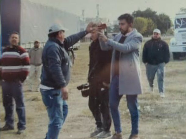 Agreden a equipo de C5N: el video