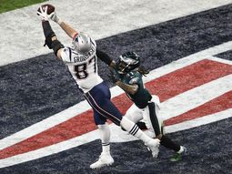 El jugador de 28 años convirtió dos touchdowns el último domingo