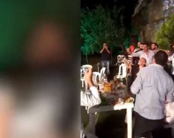 Disparó una AK-47 en su boda y le pegó al fotógrafo