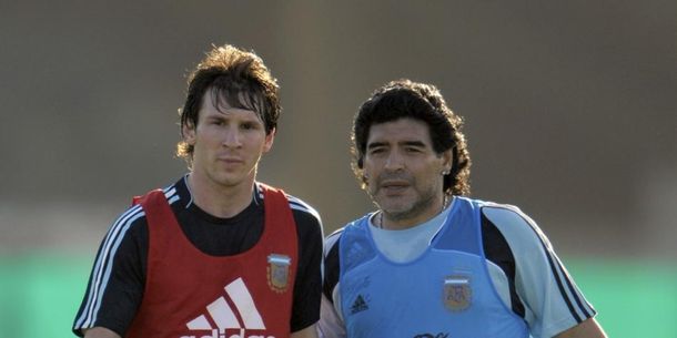 El posteo de Lionel Messi por el cumpleaños de Diego Maradona