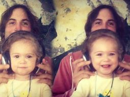 Mirá el video más tierno del marido de Zaira Nara cantándole a su hija
