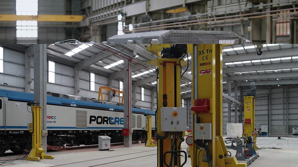 Continúan las obras del Ferrocarril Central y este lunes se produjo un avance clave para una obra en el Uruguay.