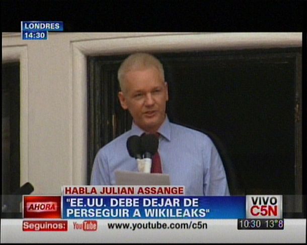 Julian Assange quiere ser senador en Australia en 2013