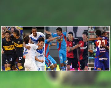 Los cinco clasificados a la Copa Libertadores 2013