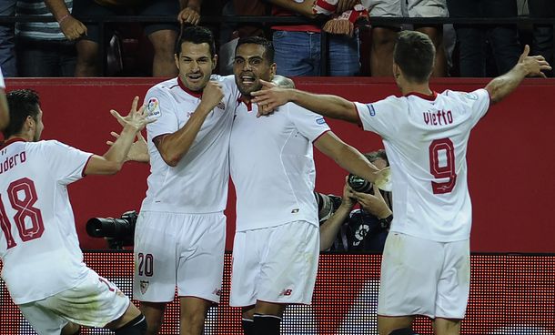 VIDEO: El gol de Mercado que le dio la victoria al Sevilla en el clásico contra el Betis