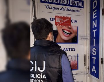 Liniers: clausuraron un consultorio odontológico clandestino