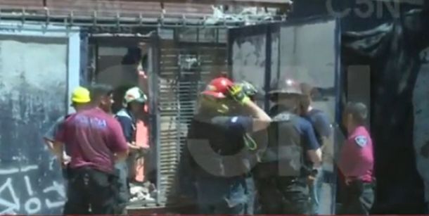 Se derrumbó una obra en construcción en Palermo: hay un herido