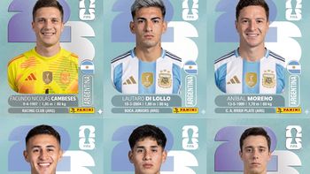 Así serían las figuritas de los futbolistas locales de la prelista de 55 que no están en el álbum del Mundial Así serían las figuritas de los futbolistas locales de la prelista de 55 que no están en el álbum del Mundial