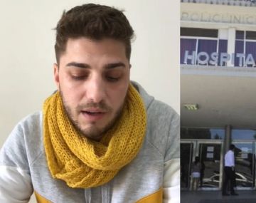 Emiliano Ivaldi fue discriminado cuando fue a donar plasma.