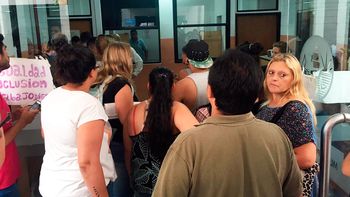 Desde esta mañana hay disturbios en la municipalidad Desde esta mañana hay disturbios en la municipalidad