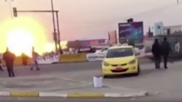 Explosión de un coche bomba en Bagdad