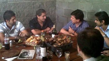 passarella y ramon afianzan su alianza por river passarella y ramon afianzan su alianza por river