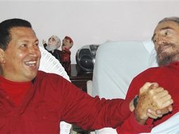 Chavez y fidel