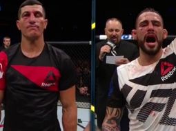 Los tres jueces dieron como ganador al argentino Los tres jueces dieron como ganador al argentino