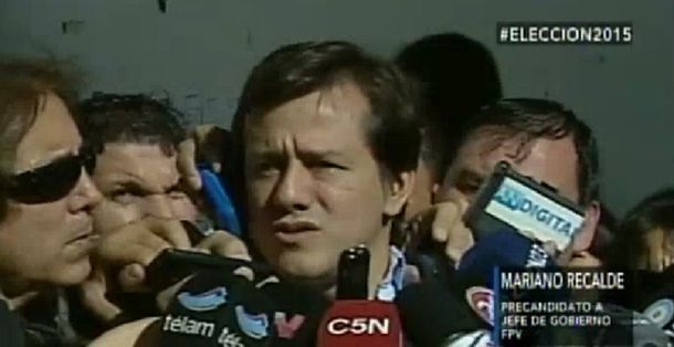 Votó Recalde: Vamos a esperar el resultado para definir la fórmula