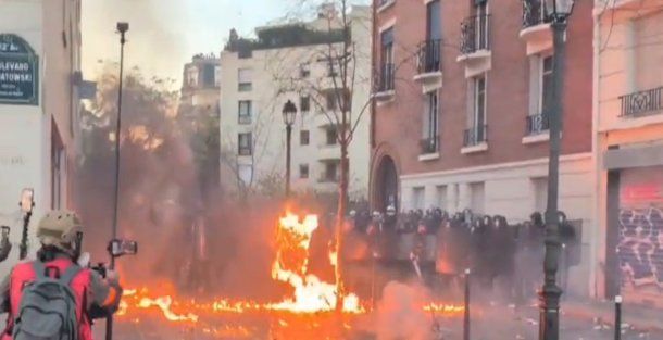 Disturbios en Francia