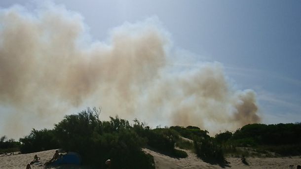 Incendio en Villa Gesell