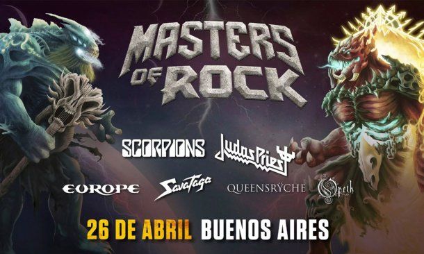 Masters of rock 2025 regresa a Buenos Aires: cuándo y cómo comprar las entradas