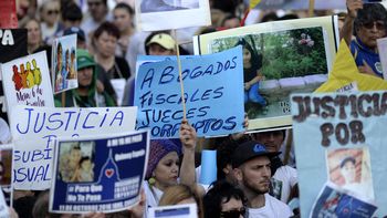 La marcha contra la inseguridad #ParaQueNoTePase, en el Congreso. La marcha contra la inseguridad #ParaQueNoTePase, en el Congreso.