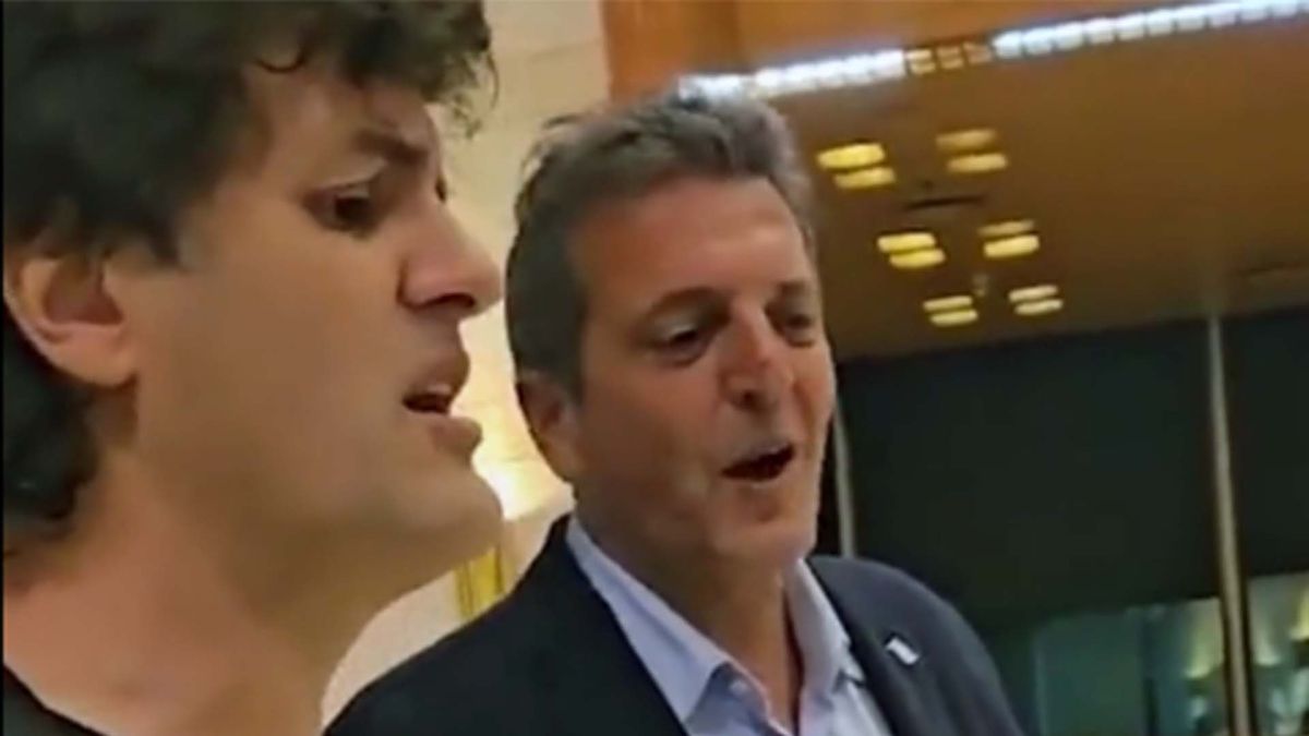 El video de Sergio Massa y Ciro Mart nez que se hizo viral