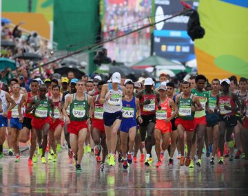 Mastromarino fue el mejor argentino en la maratón en Río 2016: terminó 53º