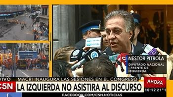 el frente de izquierda no asistio al discurso de macri el frente de izquierda no asistio al discurso de macri